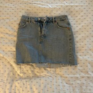 Top shop women’s denim size 4 jean skirt